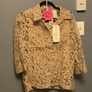 #61 White stag Cutoutbluse/tank